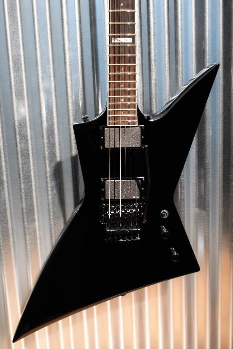 ESP LTD EX401FR Gloss Black EMG 60 81 Pickups Floyd Rose Guitar #277