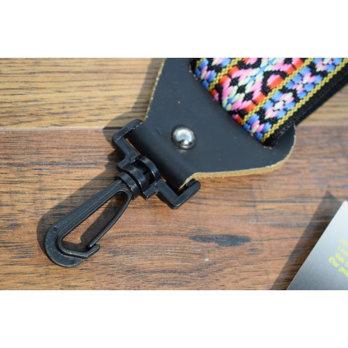 Onori BVNI 2" Vintage Woven Fabric Banjo Swivel Clip End Strap