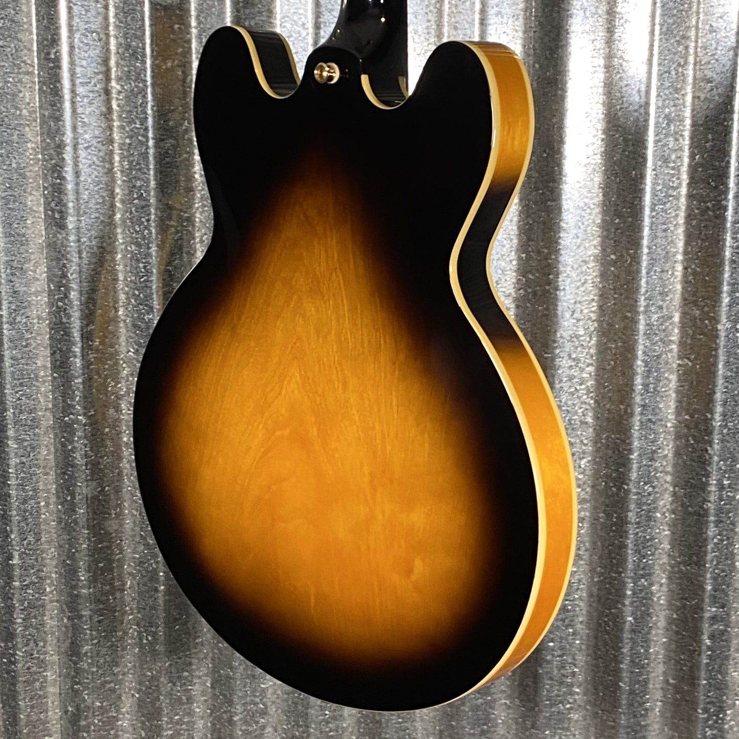 Epiphone ES 335 DOT Deluxe Flame Top Vintage Sunburst Guitar & Case #0998 Used