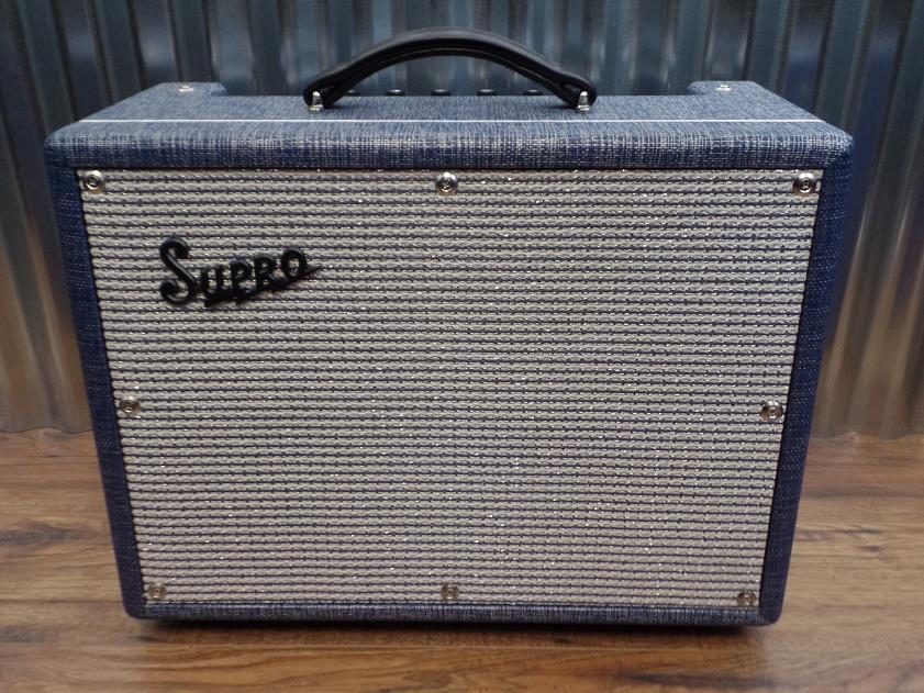 Supro USA 1622RT Tremo-Verb All Tube 25 Watt 1x10 Combo Amplifier #0768