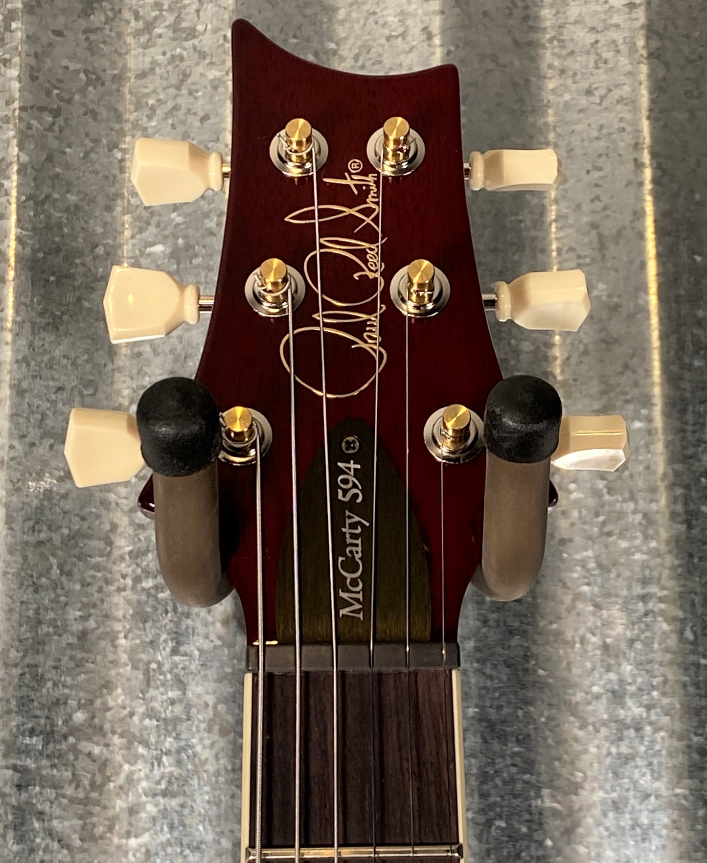 PRS Paul Reed Smith USA S2 Singlecut McCarty 594 Dark Cherry Sunburst Guitar & Bag #6755