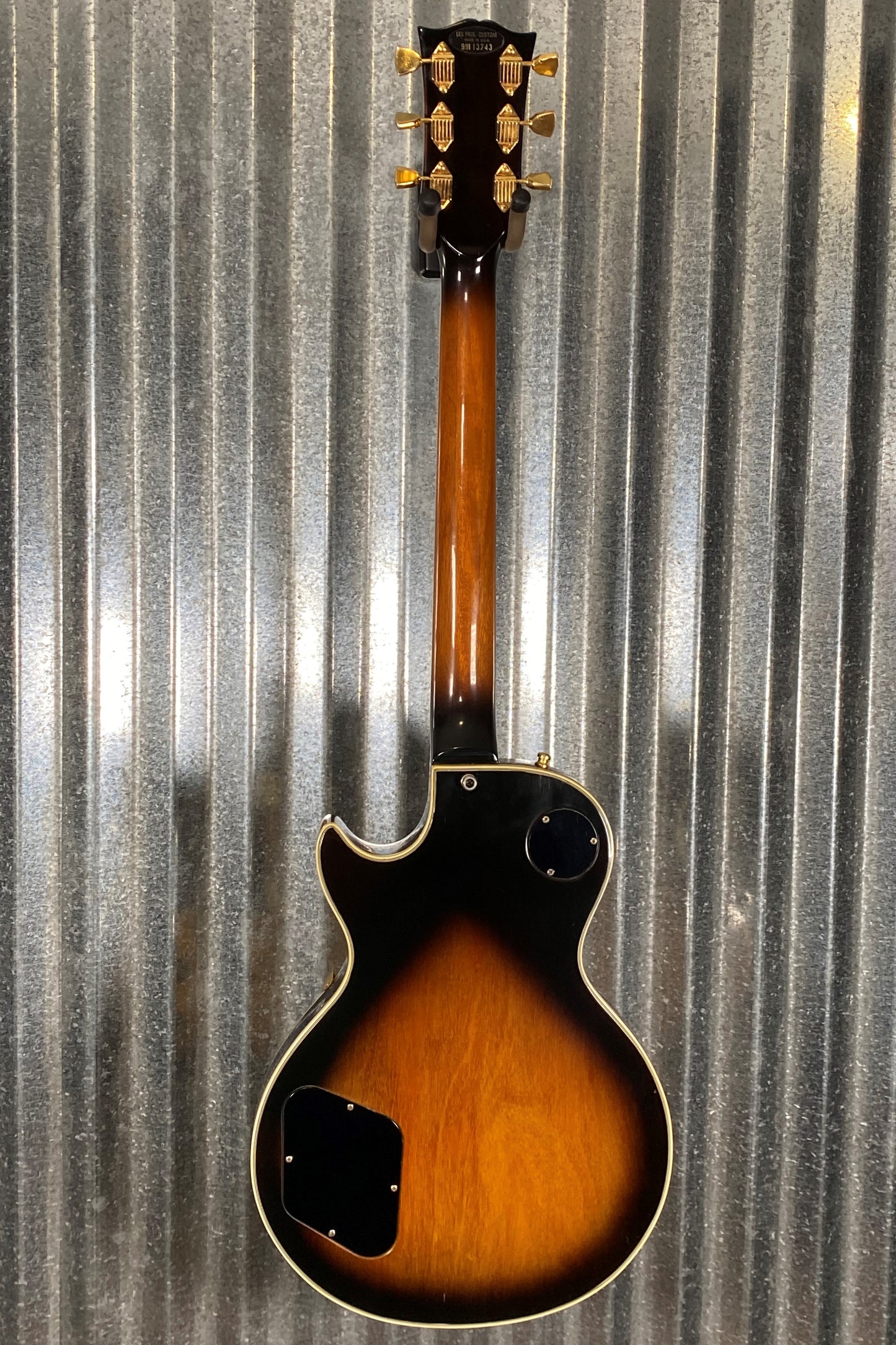 Gibson USA 1975 20th Anniversary Les Paul Custom Tobacco Sunburst Guitar & Case #3743 Used