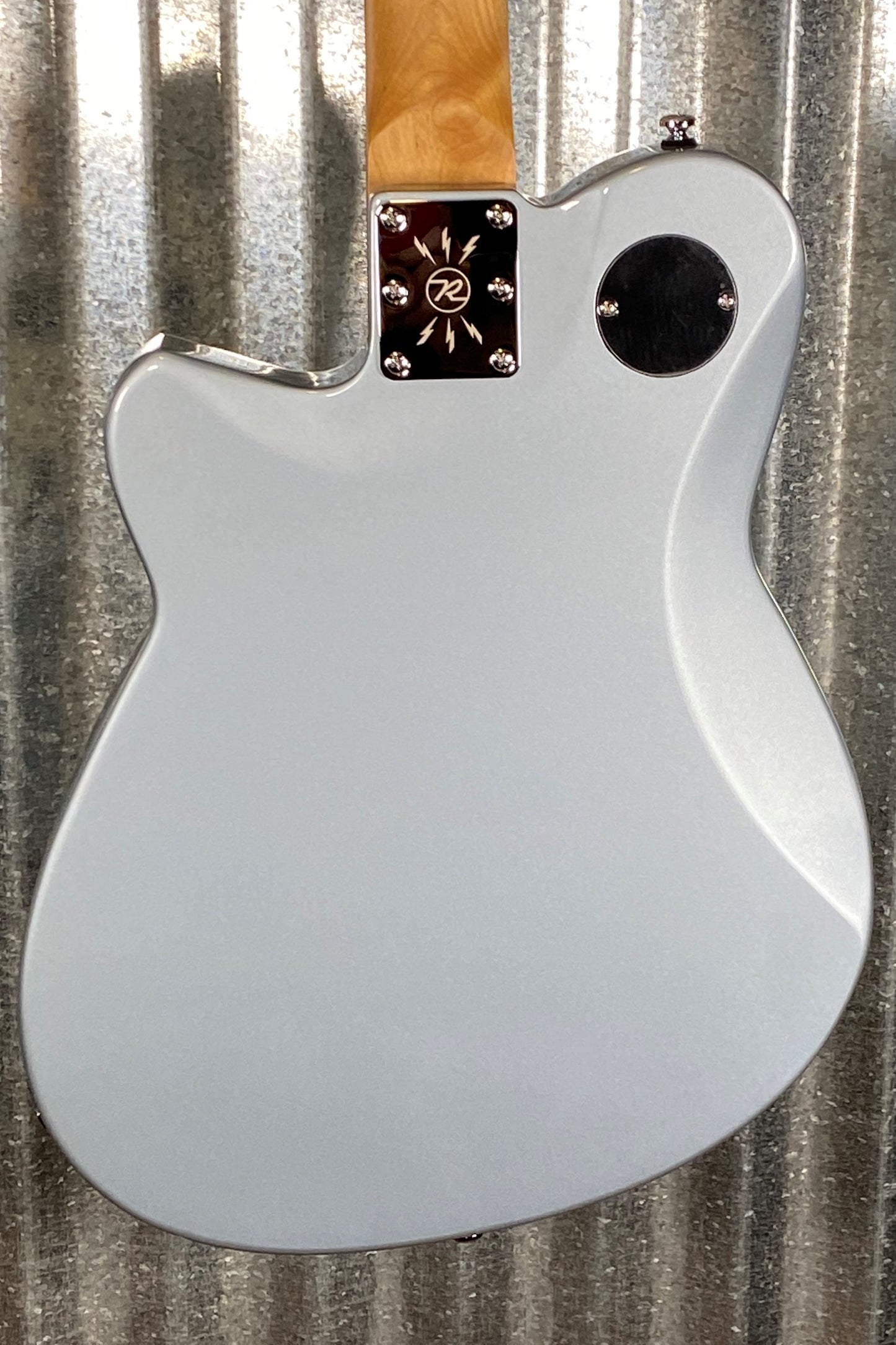 Reverend Double Agent OG Metallic Silver Freeze Guitar #1645 B Stock
