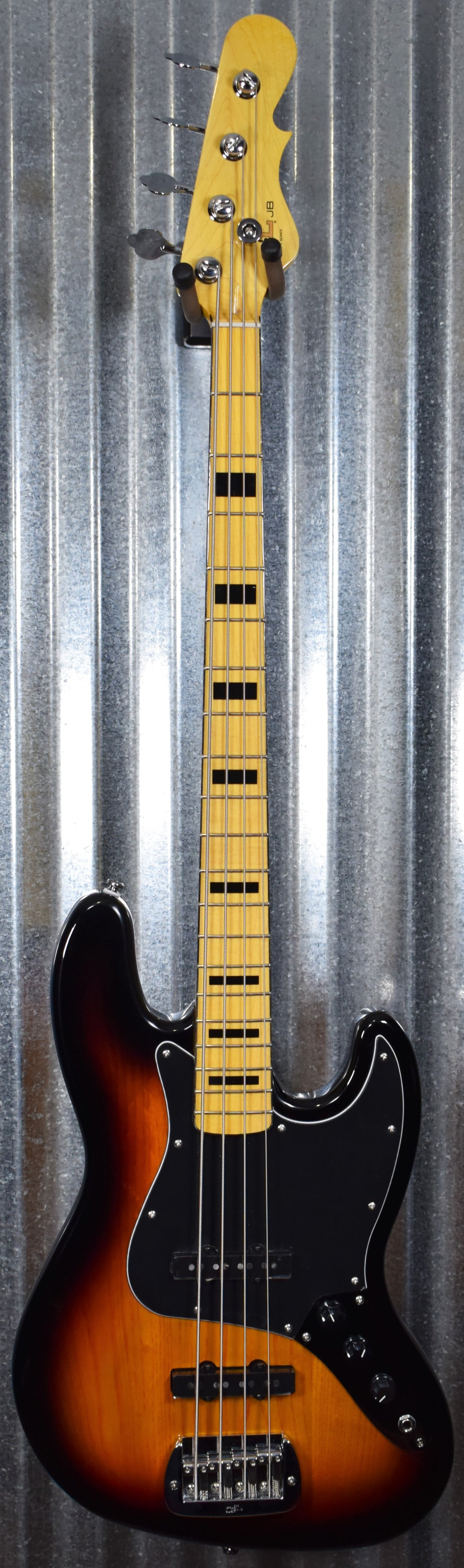 G&L Tribute JB 4 String Jazz Bass 3 Tone Sunburst #1209 For Parts Only