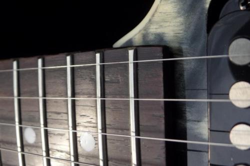 Michael Kelly 1964 Guitar Quilt Top Hint Black Floyd Rose Tremolo Blemish #2333