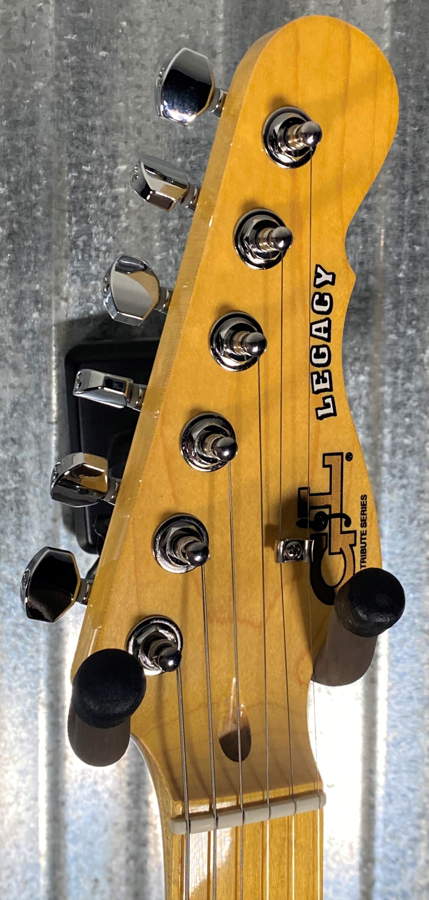 G&L Tribute Legacy HSS 3-Tone Sunburst Guitar #6259