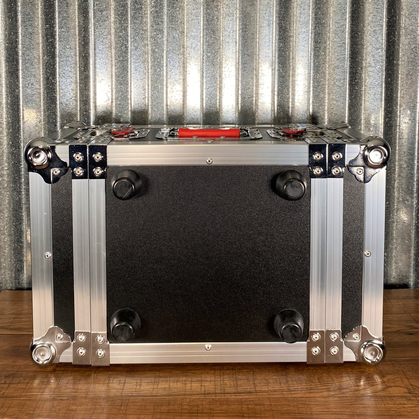 Gator Cases G-TOUR 4UHR ATA 4U Half Rack Guitar & Bass Effects & Wireless Mic Storage Rack Case Black
