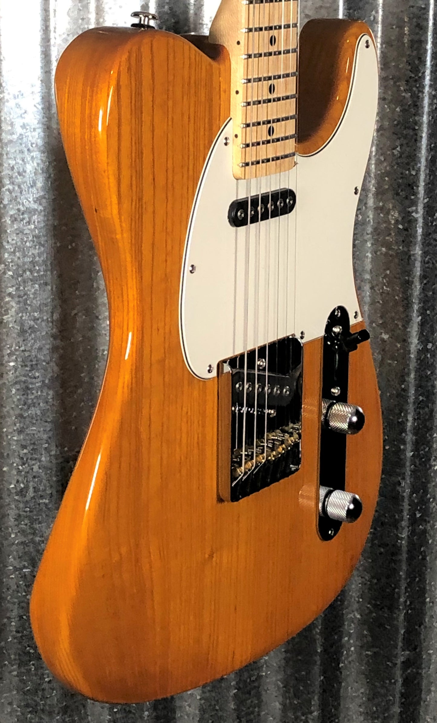 G&L USA ASAT Classic Honey Maple Satin Neck Guitar & Case #1064