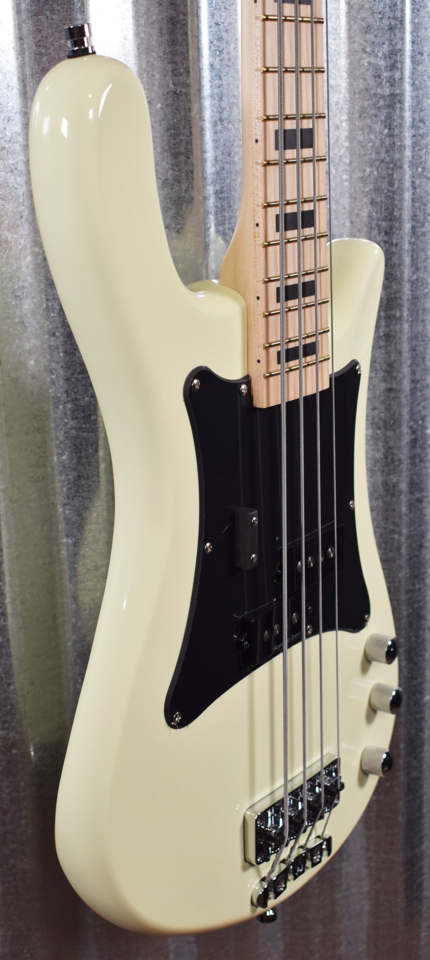 Warwick Artist Series Adam Clayton Crème 4 String Bass & Bag #33218