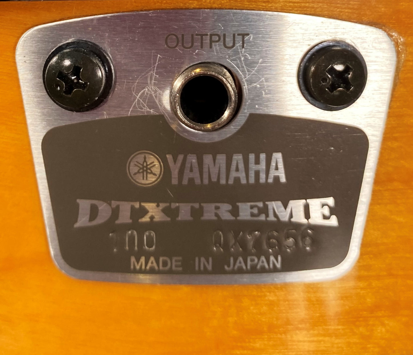 Yamaha DTEXTREME RHP100T 10" Electronic Tom Drum Trigger Pad With Birch Wood Shell & Mounting Hardware #2 Used