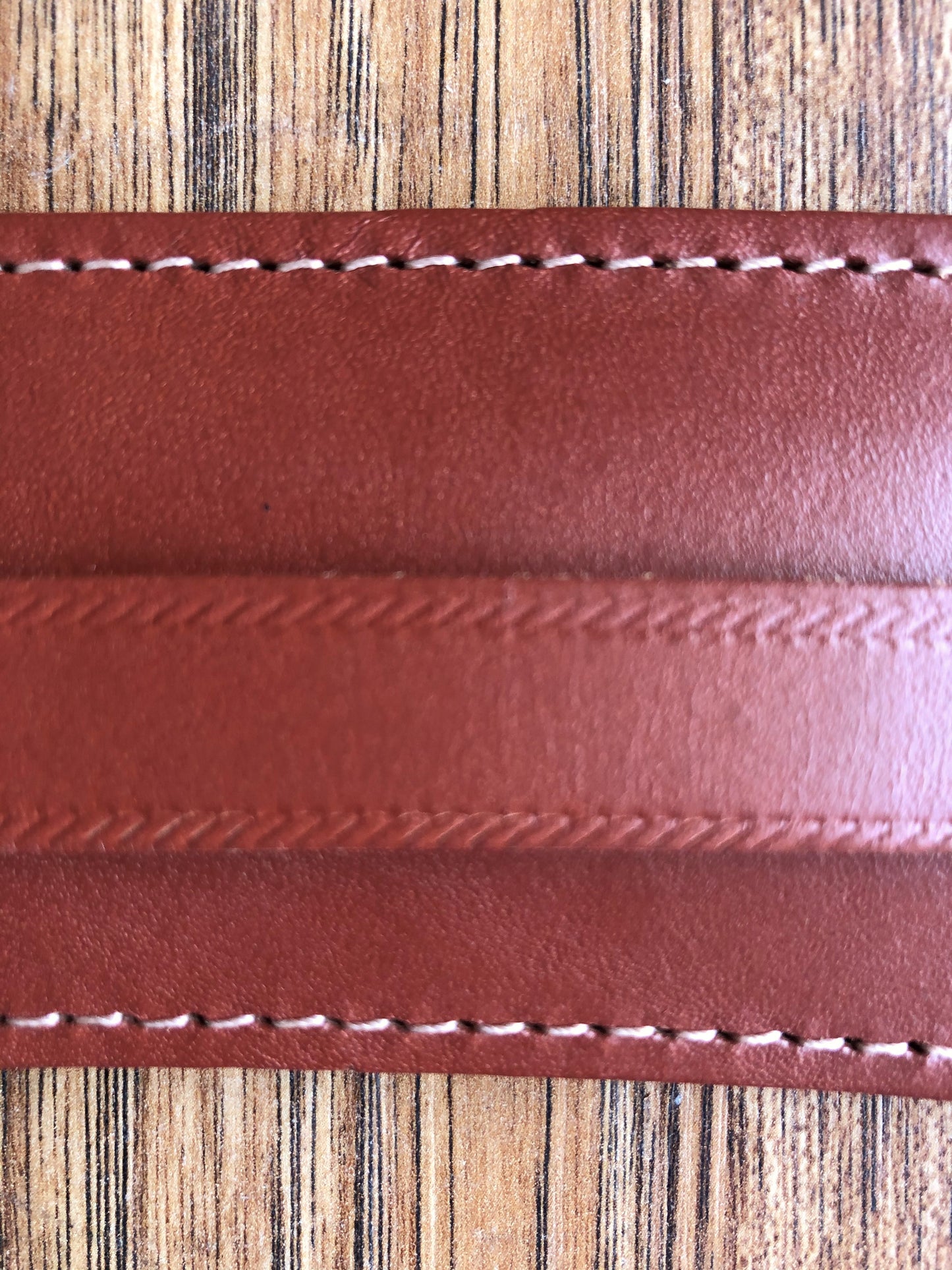 Levy's M25-WAL 5/8" Veg-Tan Leather Guitar & Bass Strap Walnut