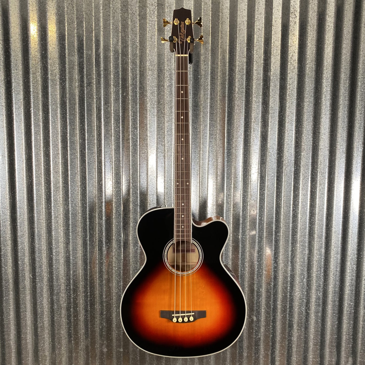 Takamine GB72CE BSB 4 String Acoustic Electric Bass Brown Sunburst #2475 Used