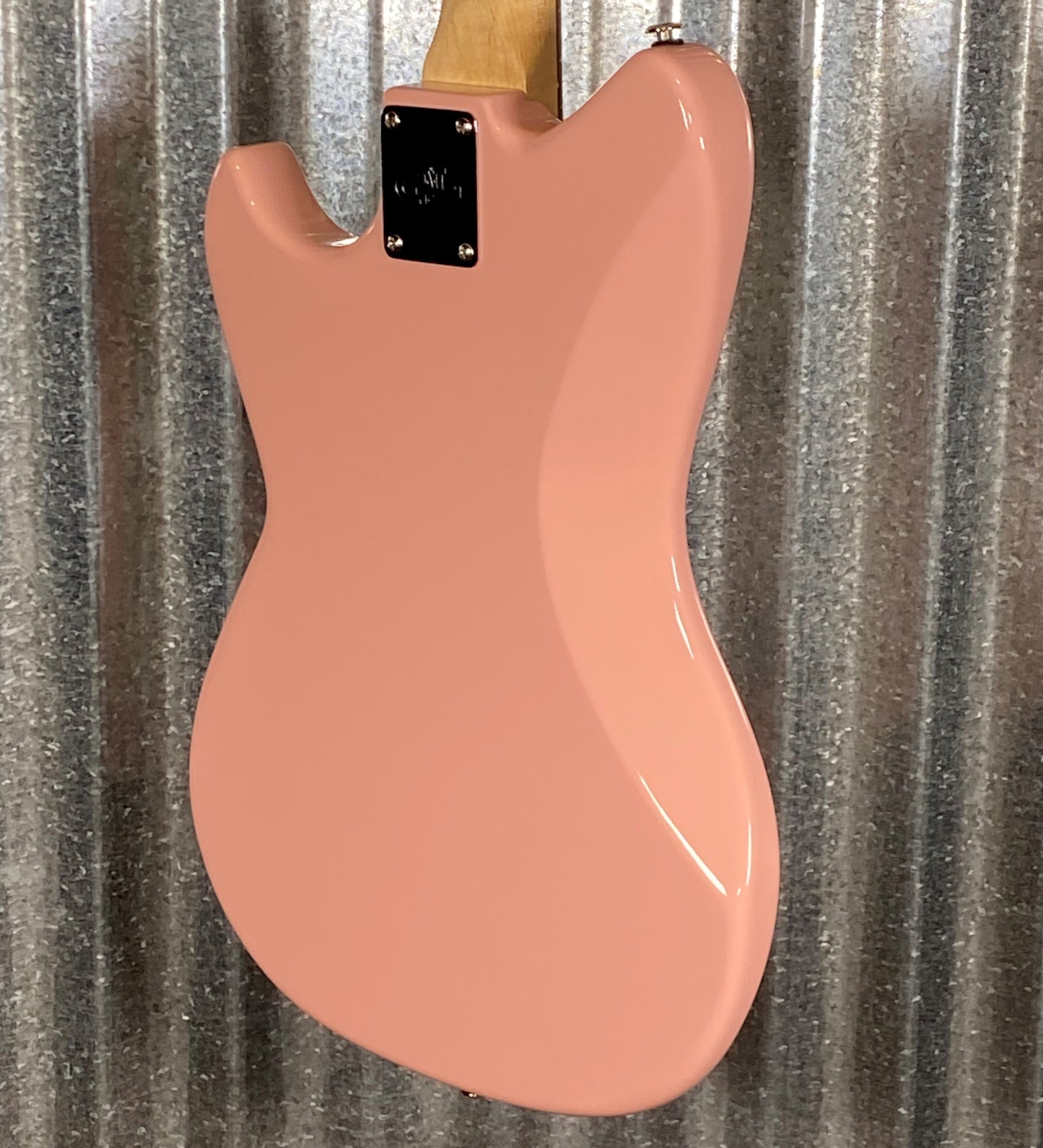 G&L USA Fullerton Deluxe Fallout 4 String Short Scale Bass Shell Pink & Bag #9355