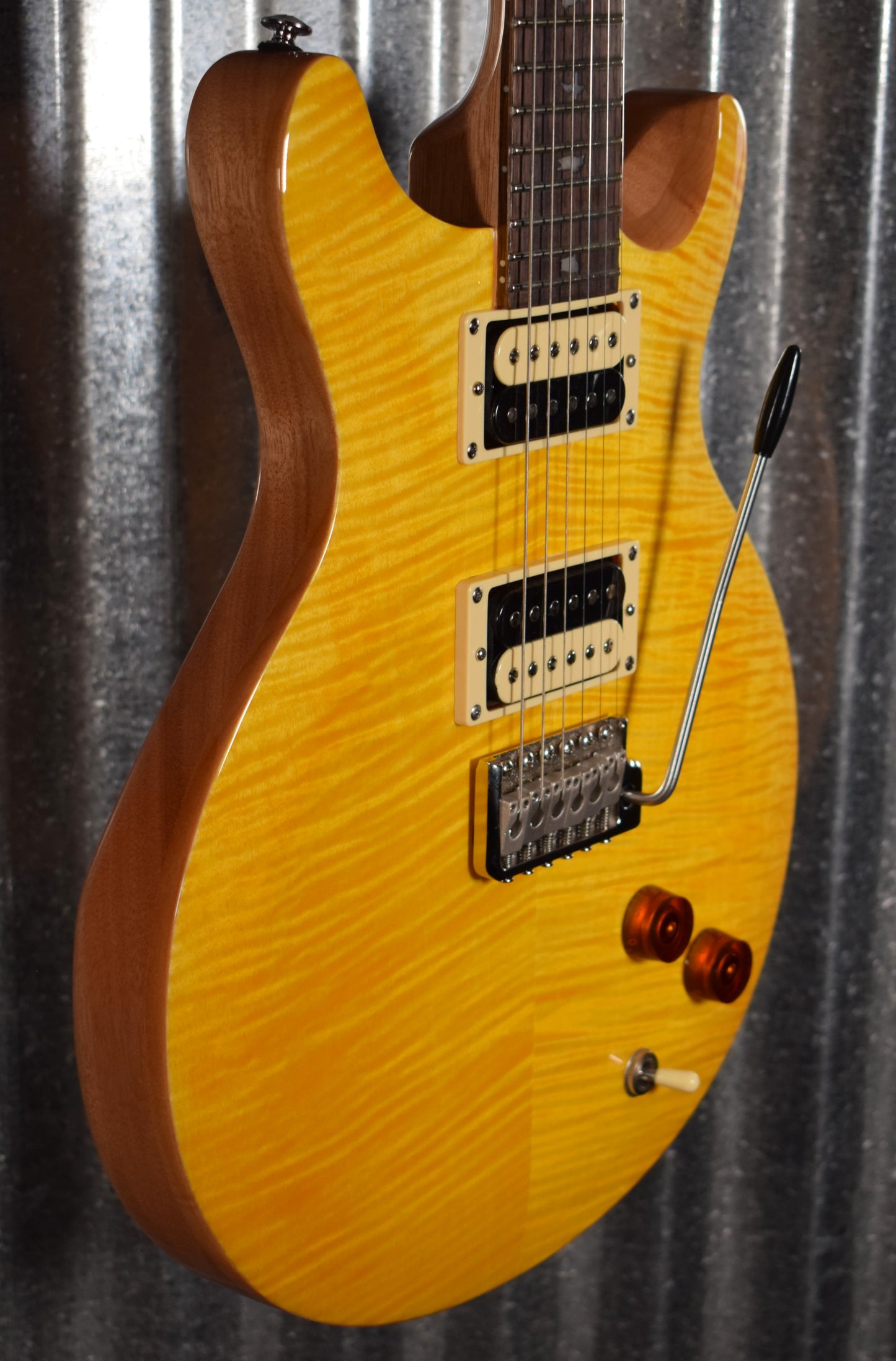PRS Paul Reed Smith SE Santana Yellow Guitar & Bag #9135