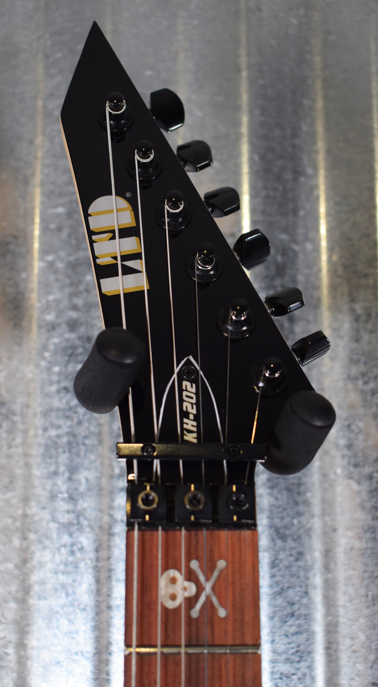 ESP LTD KH-202 Kirk Hammett Signature Gloss Black Guitar KH202 #1388