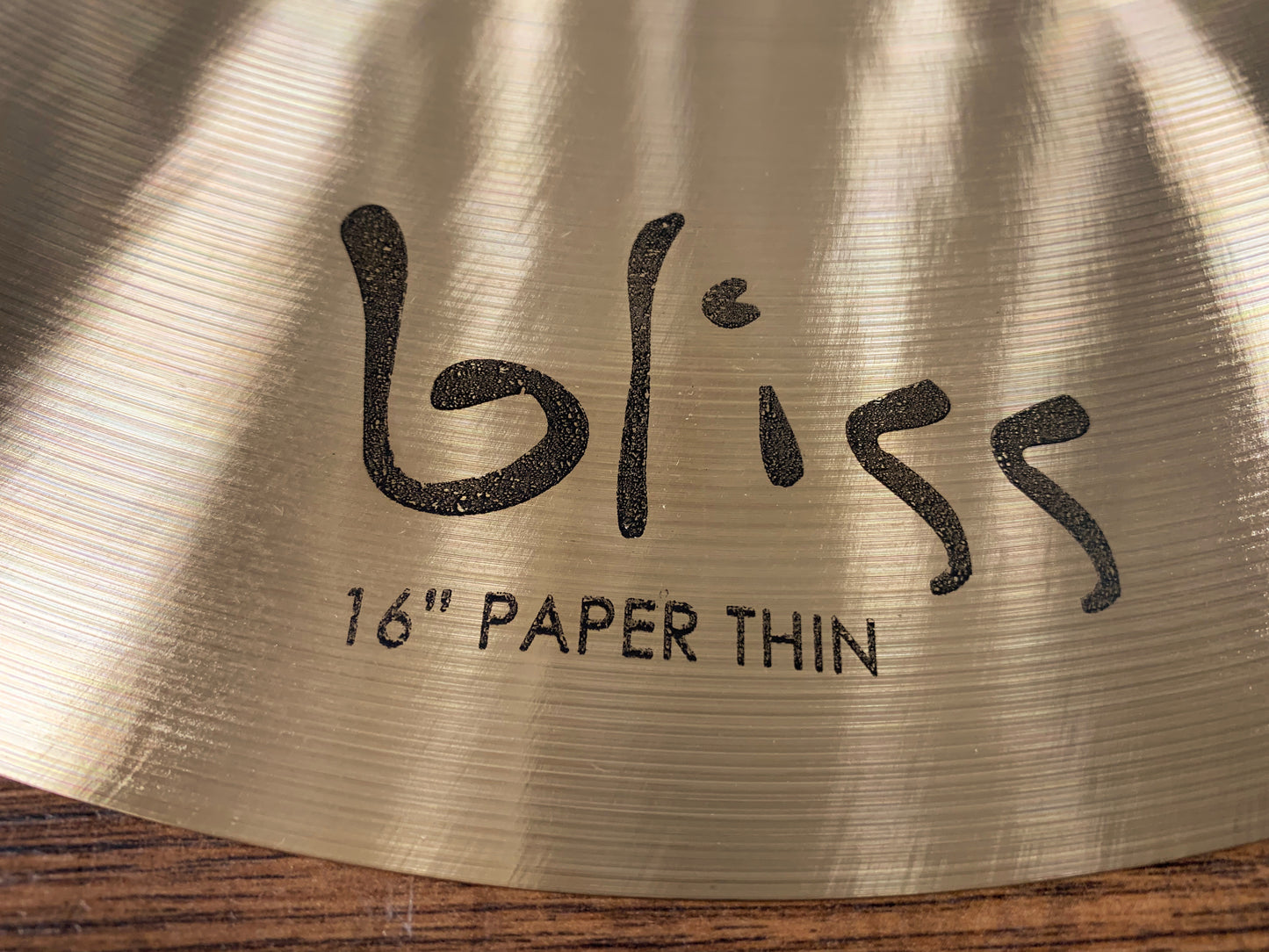 Dream Cymbals BPT16 Bliss Hand Forged & Hammered 16" Paper Thin Crash Demo