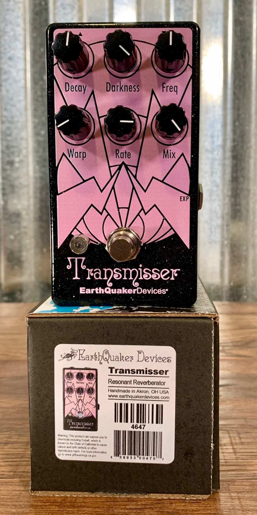 Earthquaker Devices EQD Transmisser Resonant Reverberations Guitar Effect Pedal