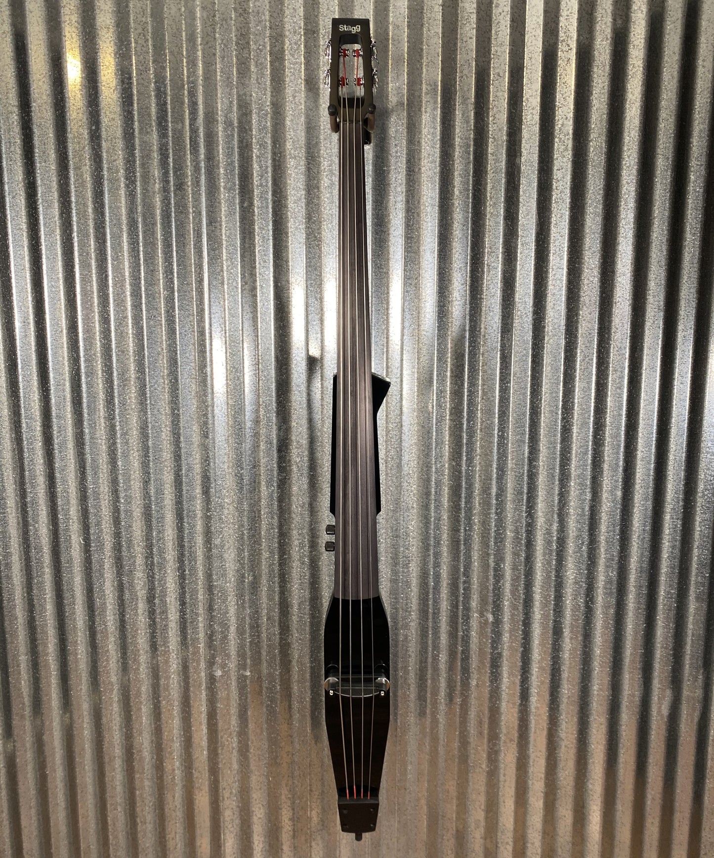 Stagg EDB 3/4 Electric Upright Fretless Double Bass Black & Gig Bag EDB-3/4 BK #1
