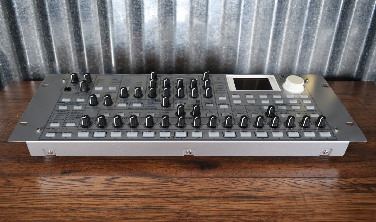 Korg Radias Virtual Analog Synthesizer Rack Module Thomas Holkenborg Used