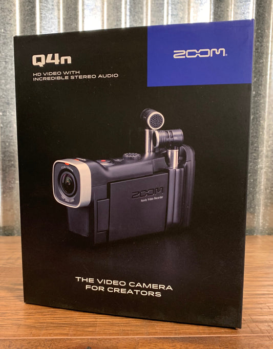 Zoom Q4n HD Handy Video Camera & Stereo Audio Recorder