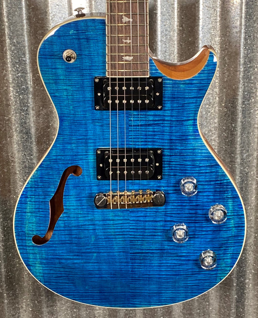 PRS Paul Reed Smith SE Zach Myers 594 Top Carve Myers Blue Guitar & Bag Blem #4435