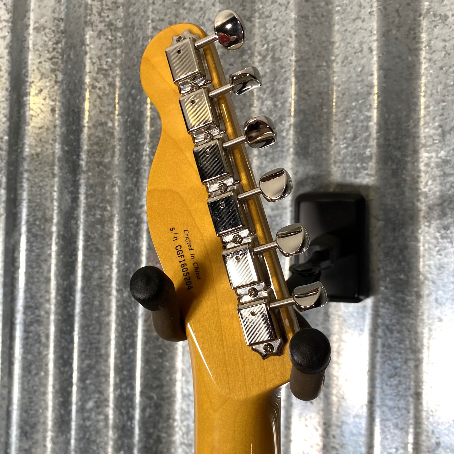 Fender Modern Player Telecaster Plus Charcoal Transparent Guitar #5204 Used