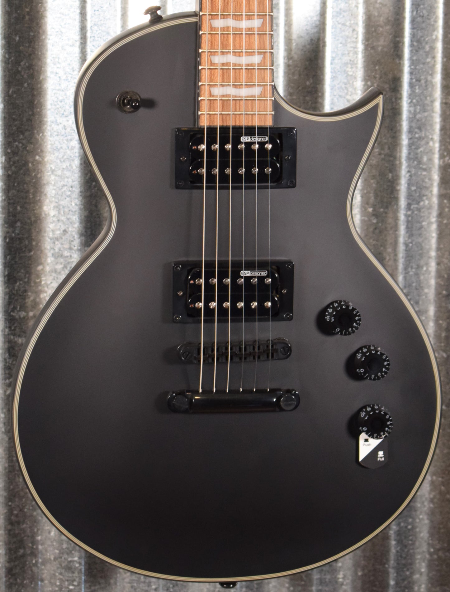 ESP LTD EC-256 EC Series Black Satin Guitar LEC256BLKS #1272