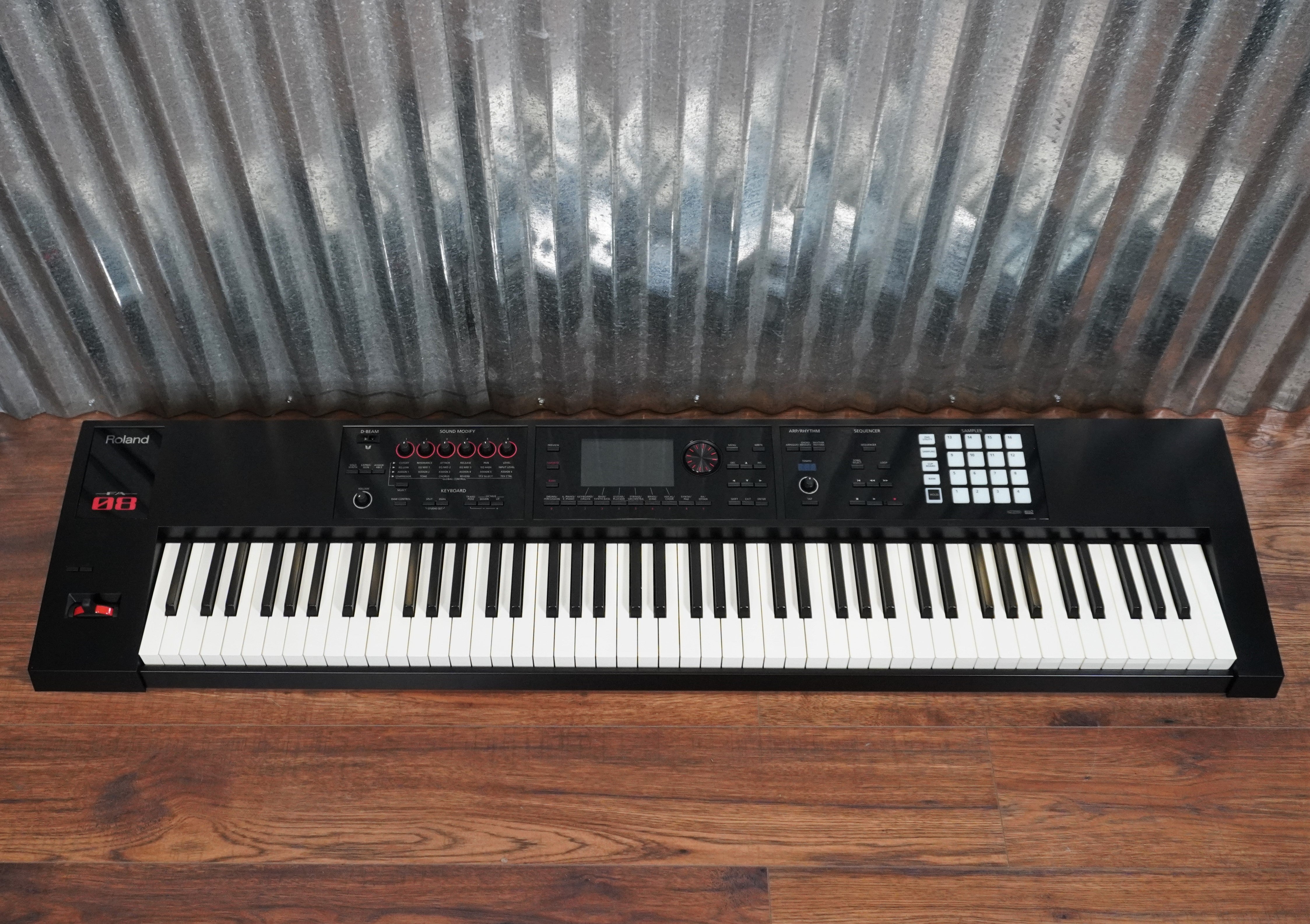 Roland FA-08 88 Key Music Workstation Synthesizer Keyboard