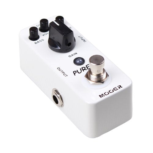 Mooer Audio Pure Boost Clean Boost Effects Pedal FX for Electric Guitar
