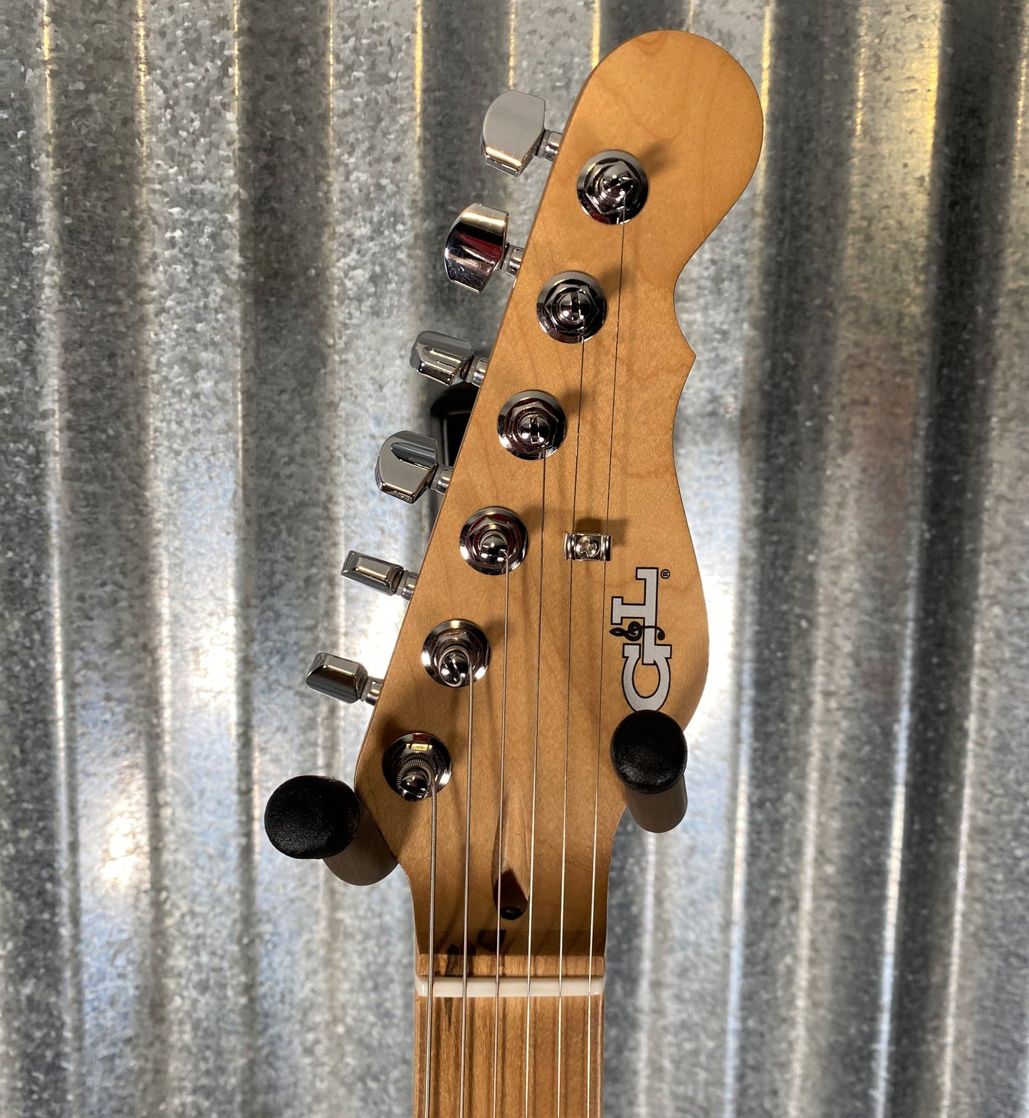 G&L USA ASAT Special Jet Black Guitar & Bag #5179 Used