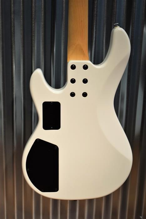 G&L Tribute M-2000 GTB 4 String Carved Top Gloss White Bass M2000 #7571