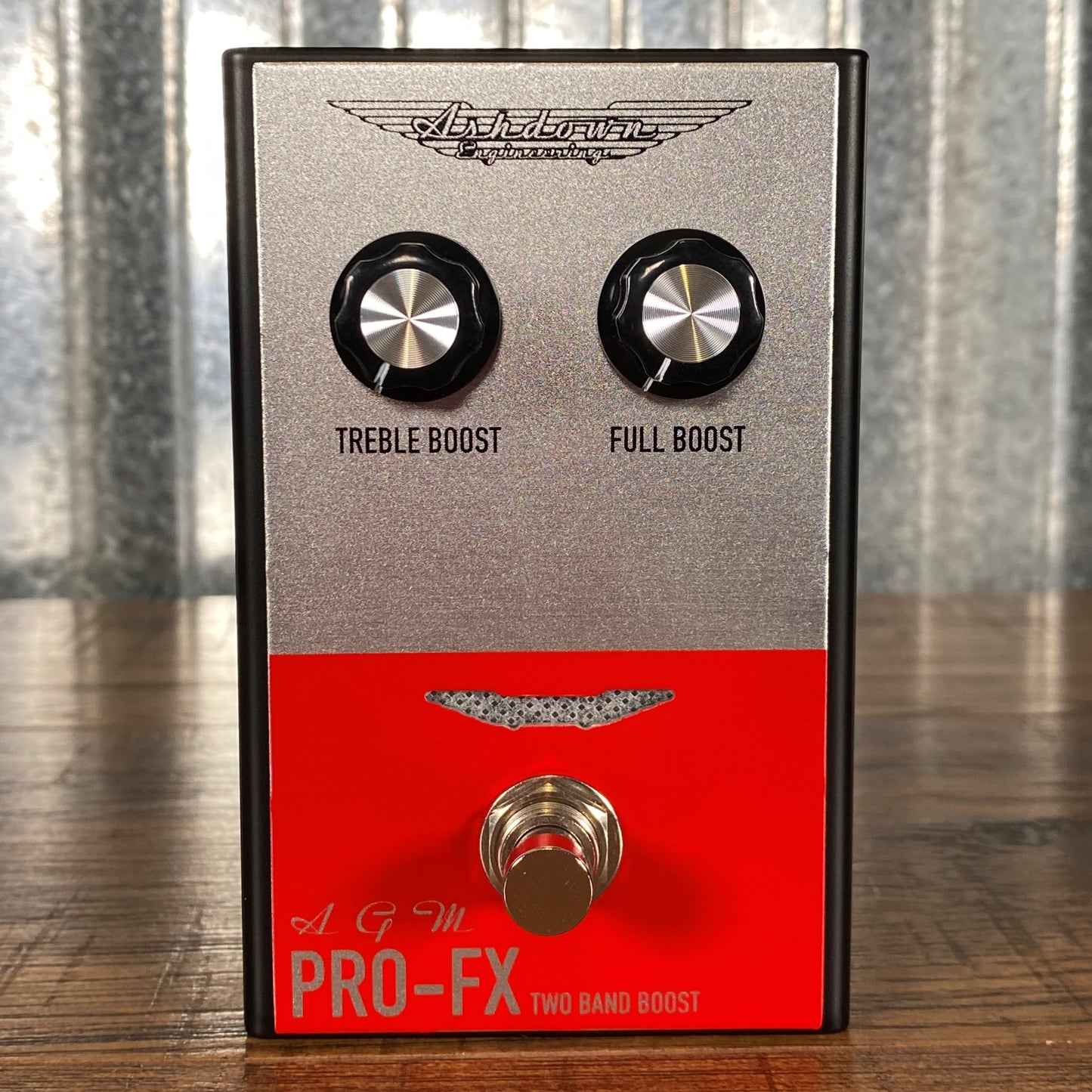 Ashdown PFX-TBOOST AGM Pro FX Compact Two Band Boost Guitar Effect Pedal