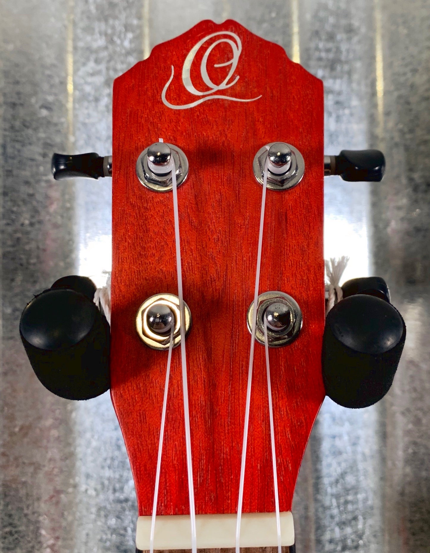 Ortega Guitars RUFIRE Fire Red Okoume Top Concert Ukulele