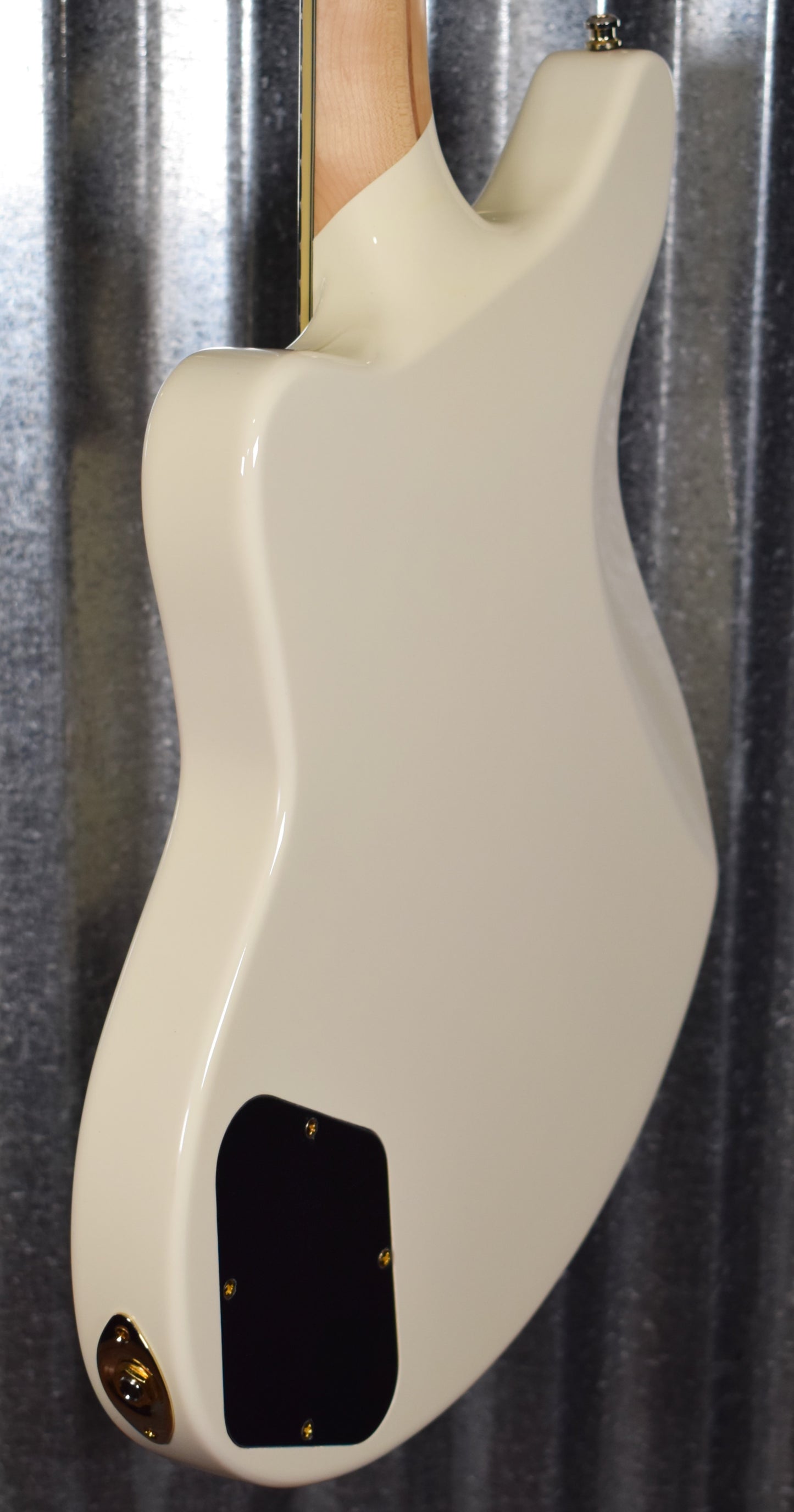 D'Angelico Deluxe Bedford Offset Vintage White Guitar & Case #0334