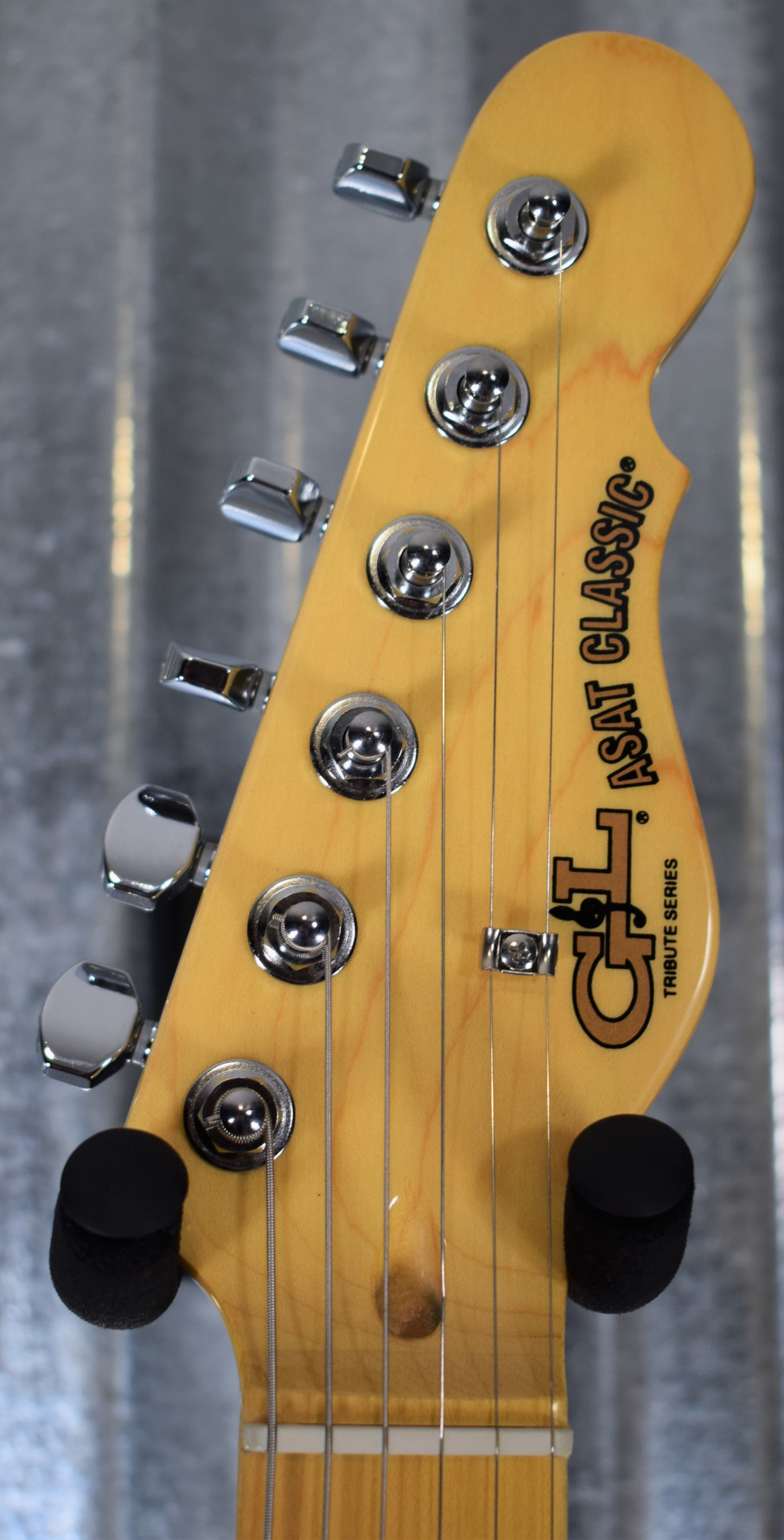 G&L Tribute ASAT Classic Butterscotch Blonde Guitar #1719 Demo