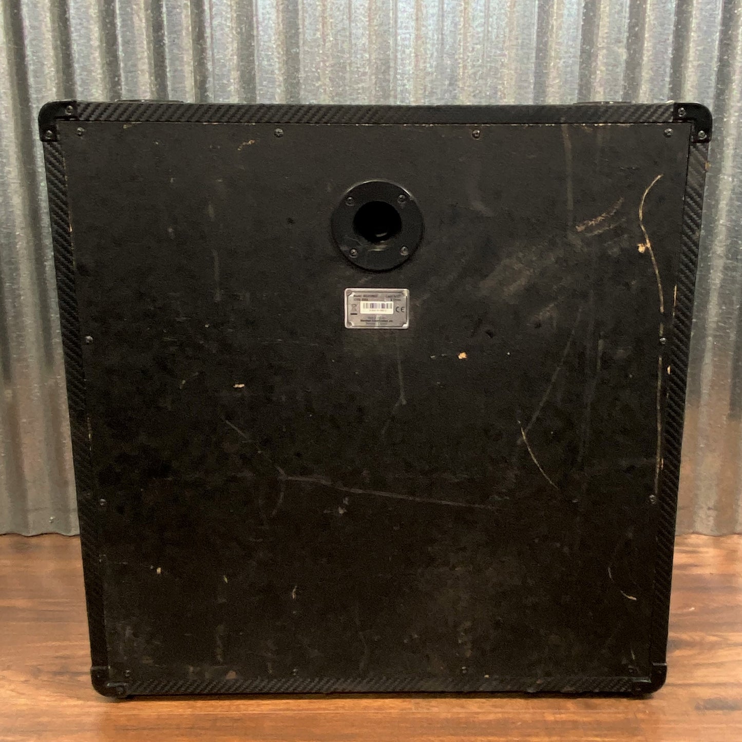 Marshall MG412BCF 4x12" 120 Watt 8ohm Straight Guitar Amplifier Extension Speaker Cabinet Black Used