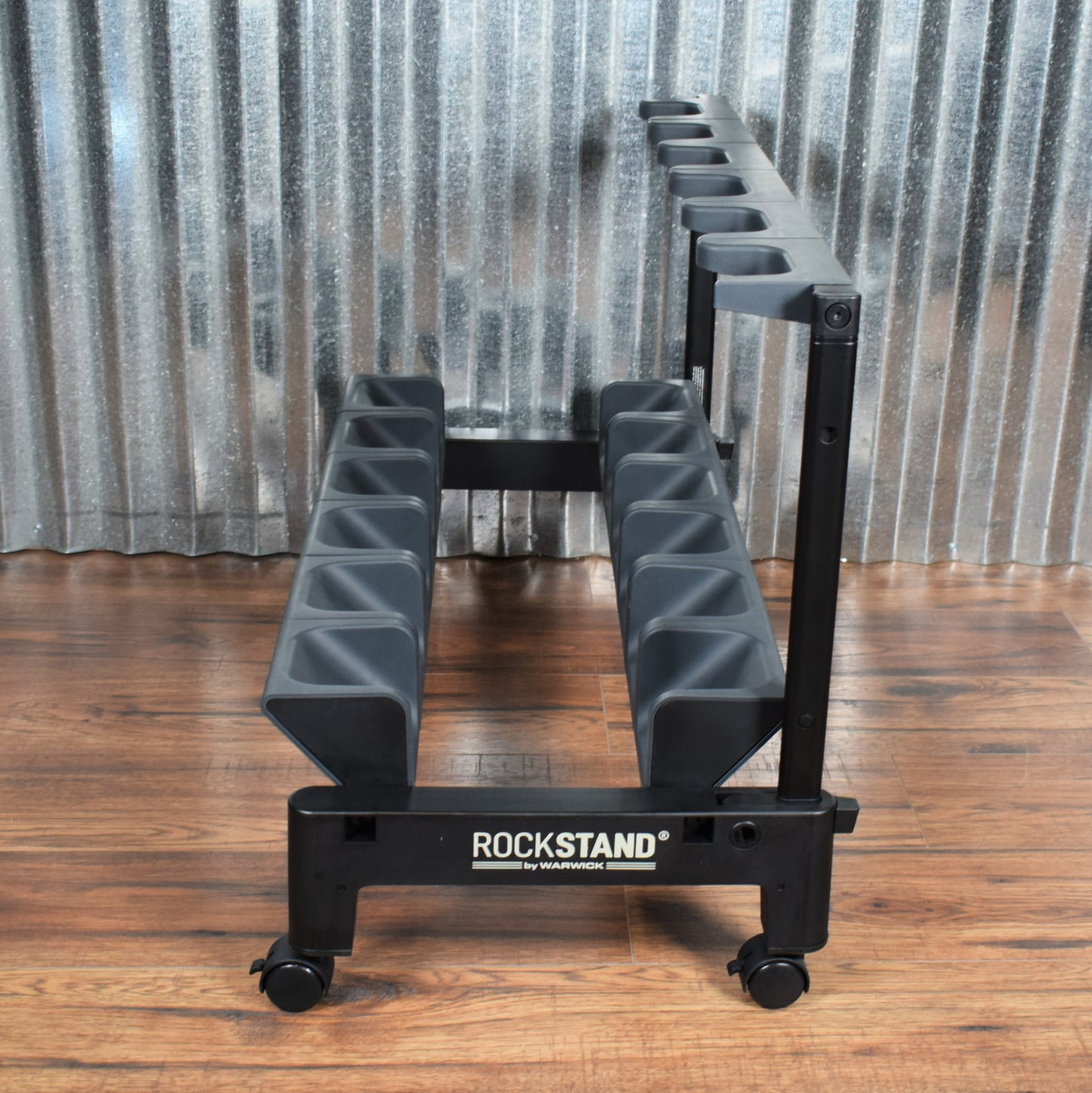 Warwick RockStand RS20866E Modular Multi Stand For 6 Guitars & Bass + Locking Wheels