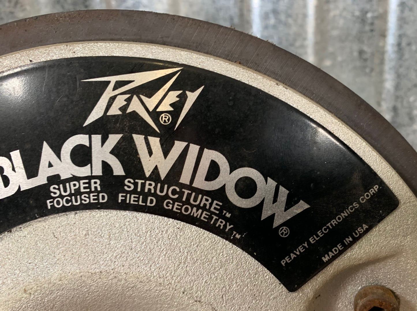 Peavey Black Widow 15" Driver Only Model 1505 8 ohm Used