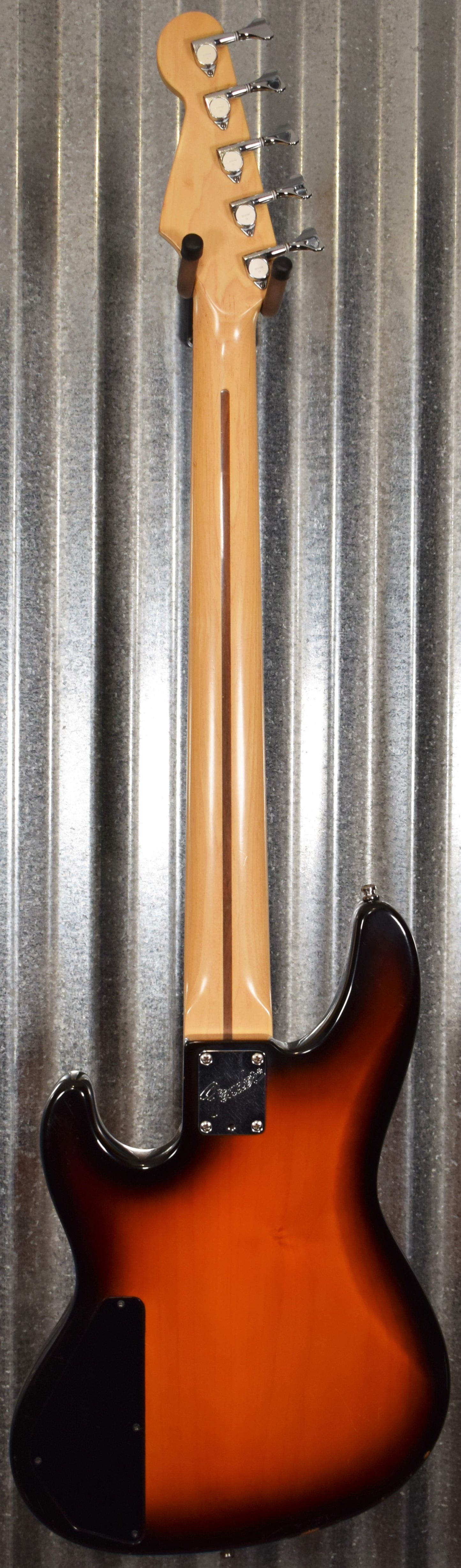 Fender Jazz Bass Plus V 5 String Bass 3 Tone Sunburst USA 1992 & Case Used