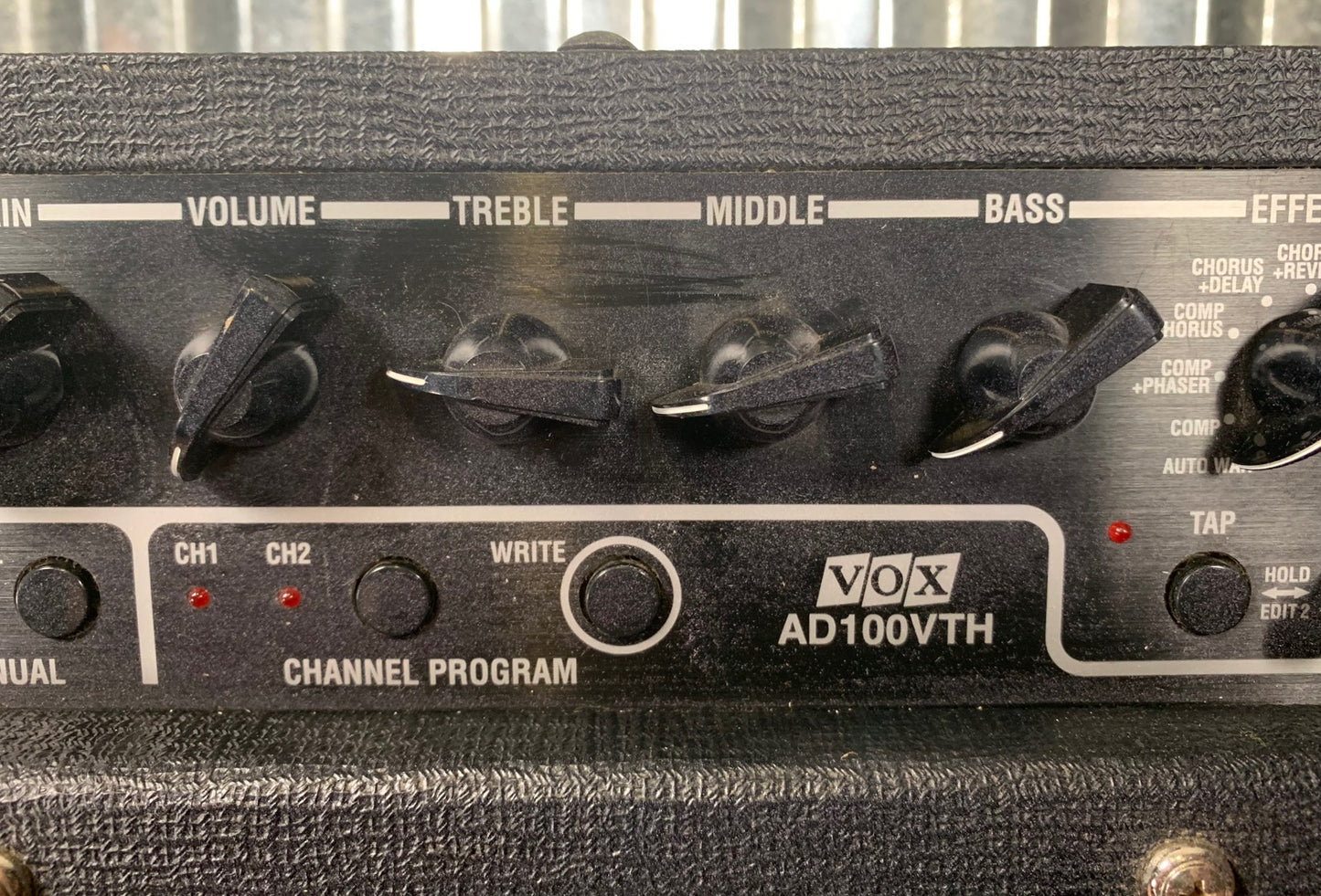 Vox Valvetronics AD100VTH 100 Watt Modeling Guitar Amplifier Head Used