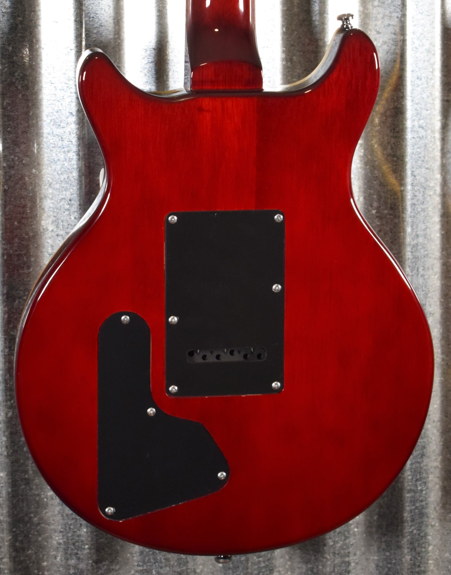 Hamer Archtop Flame Dark Cherry Wilkinson Tremolo Electric Guitar SATFW-DCB #1106