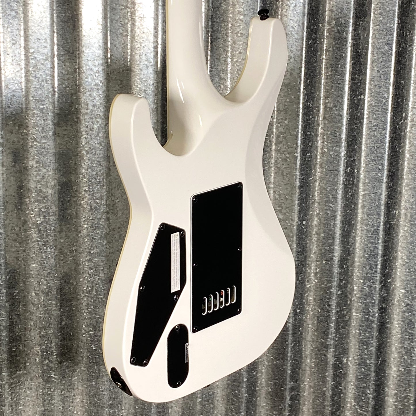 ESP LTD MH-1000 Evertune Snow White Guitar #1135 B Stock