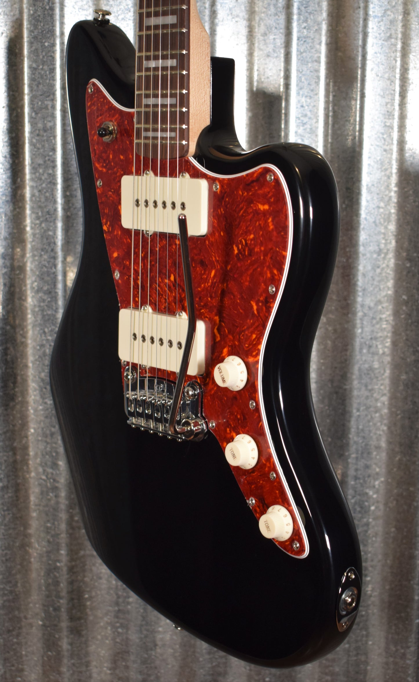 G&L USA Doheny Jet Black Rosewood Satin Neck Guitar & Case #5349