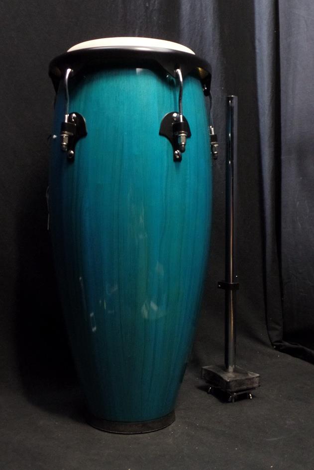 Toca Synergy 2300BB 10" Bahama Blue Conga & Mount *