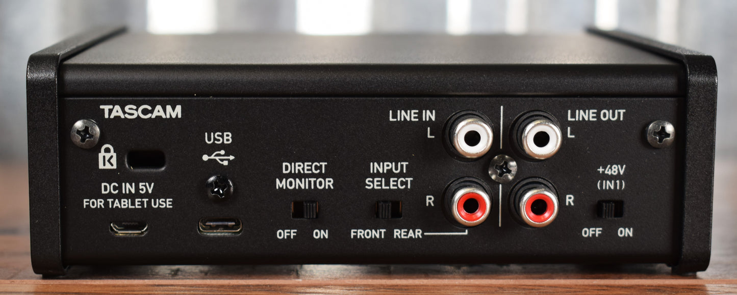 Tascam US-1X2HR 1x2 USB Audio Recording Interface