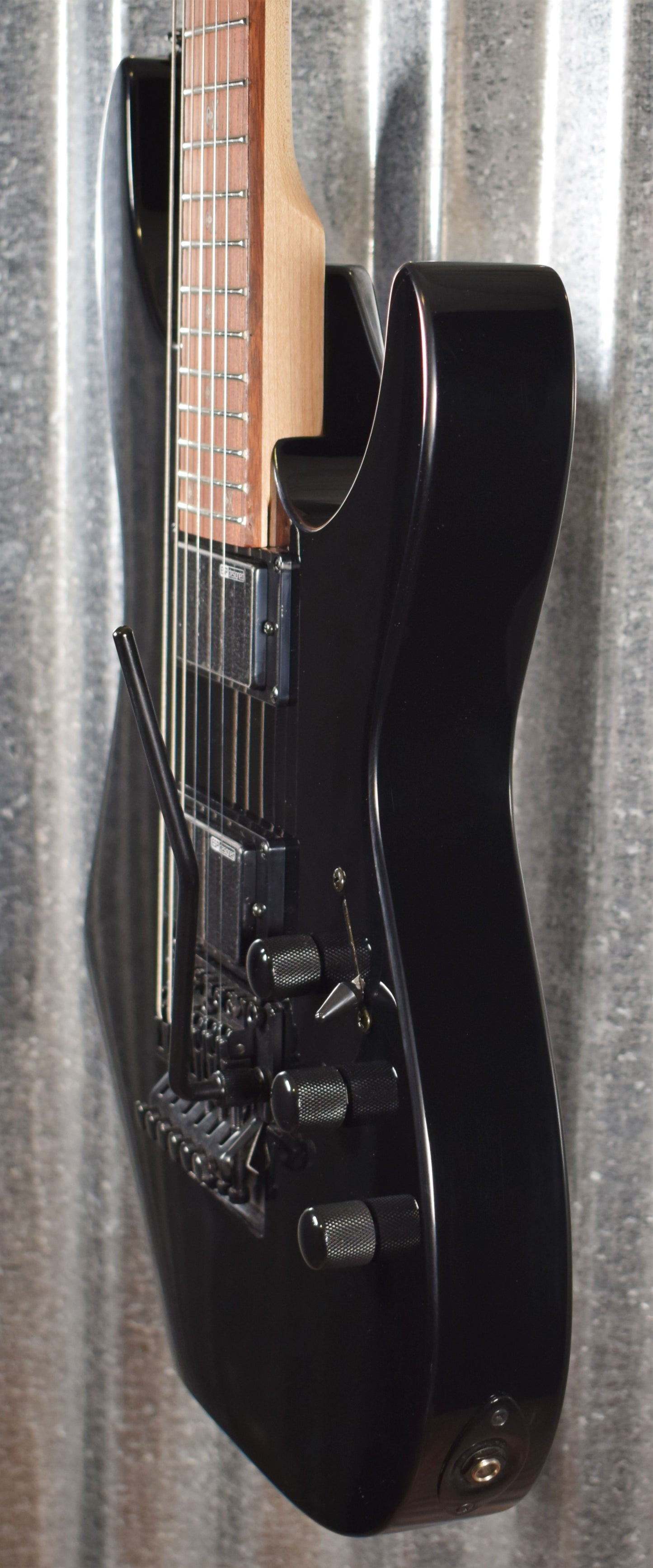 ESP LTD KH-202 Kirk Hammett Signature Gloss Black Guitar KH202 #0454 Demo