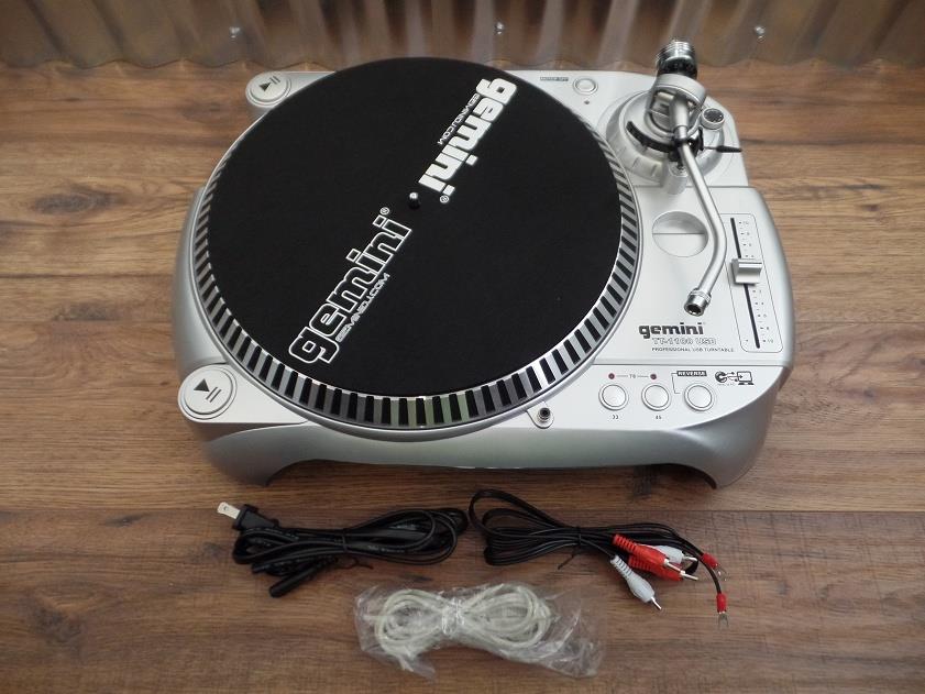 Gemini TT-1100USB Belt Drive Turntable NON FUNCTIONAL *