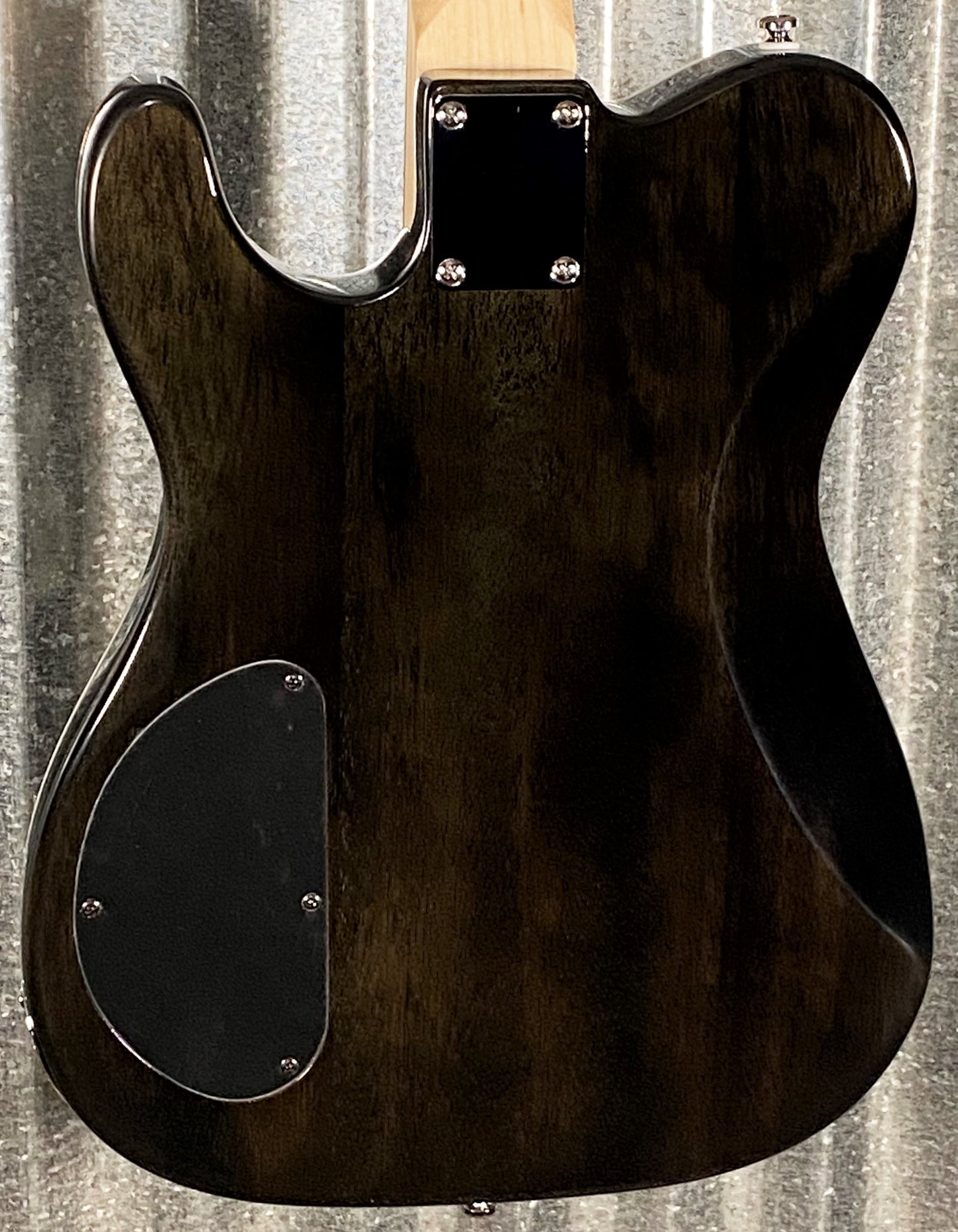 G&L Tribute ASAT Deluxe Trans Black Guitar #2617 Used
