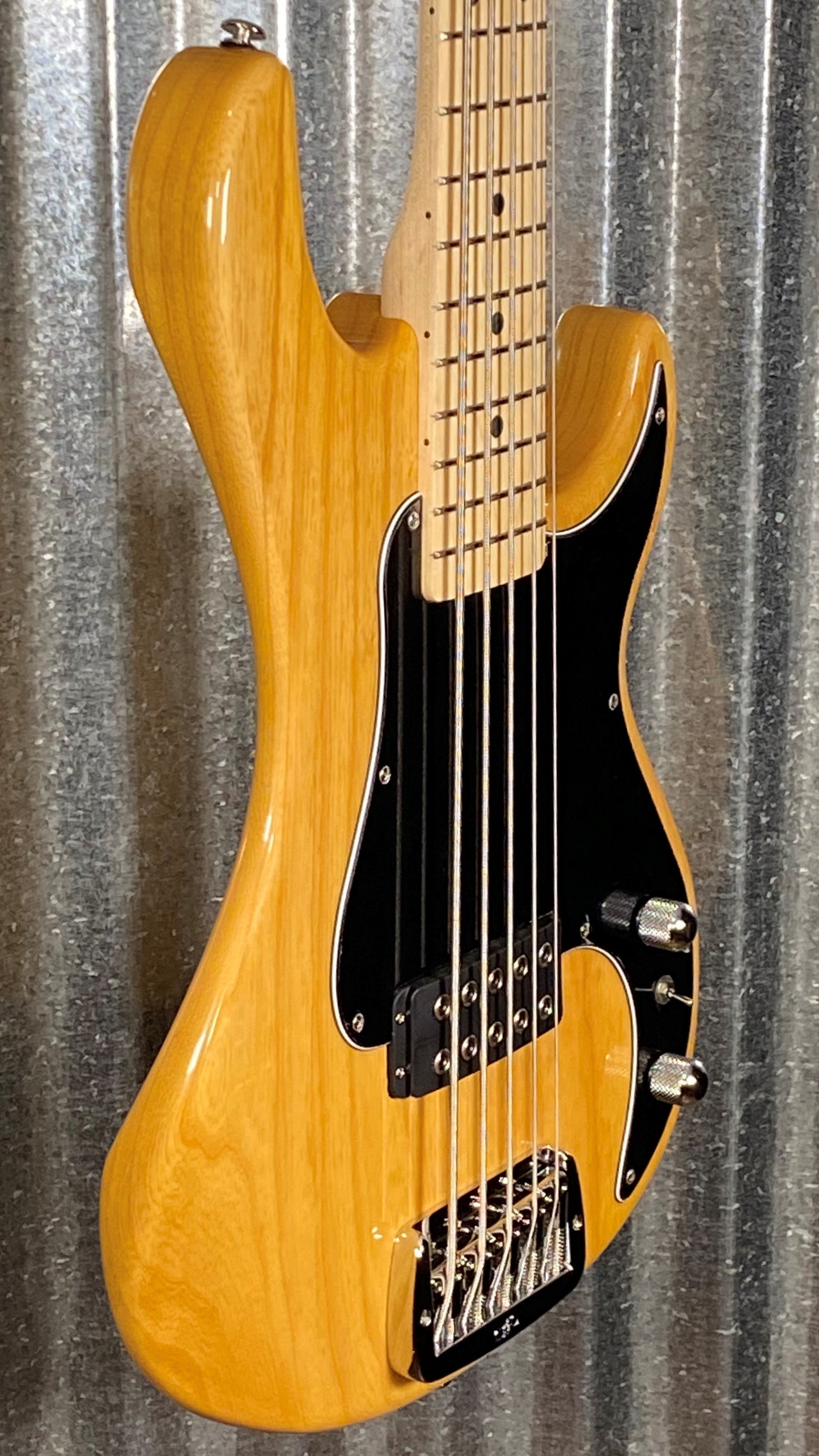 G&L USA Kiloton 5 String Natural Bass & Case #6403