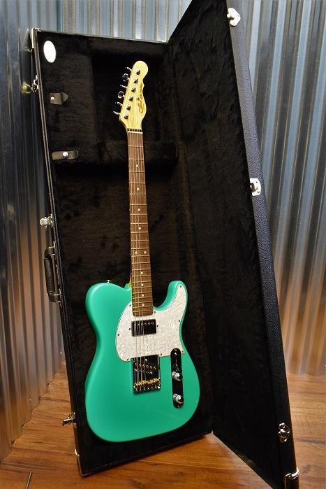G&L Guitars USA ASAT Classic Bluesboy Electric Guitar Belair Green & Case #7203